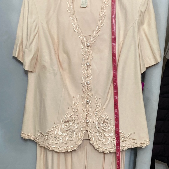 R & M RICHARDS 2PC Embroidered Skirt Set 16W NWT - Picture 8 of 11